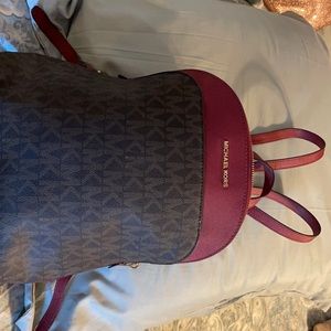 Michael Kors backpack. Like new.